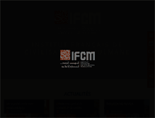 Tablet Screenshot of ifcm-lyon.org